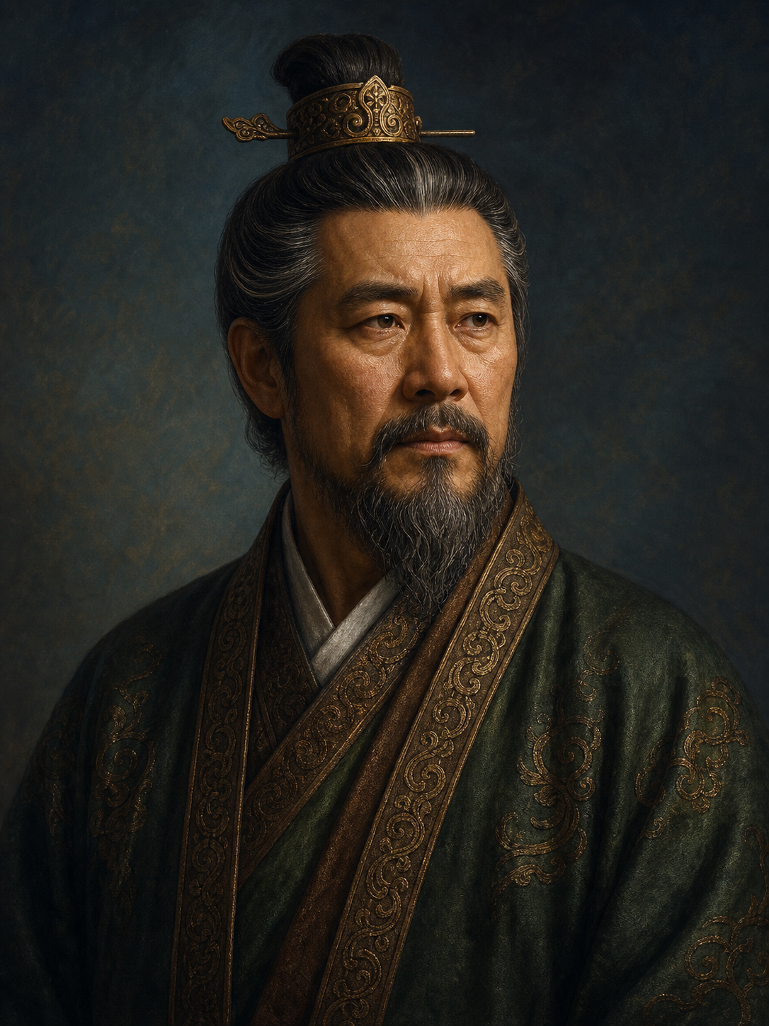 金蛙を想像して描いた歴史イメージ