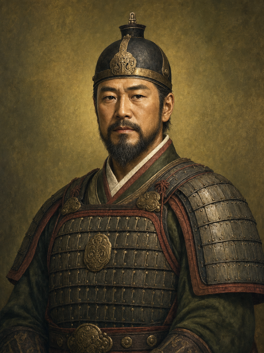 金庾信を想像して描いた歴史イメージ