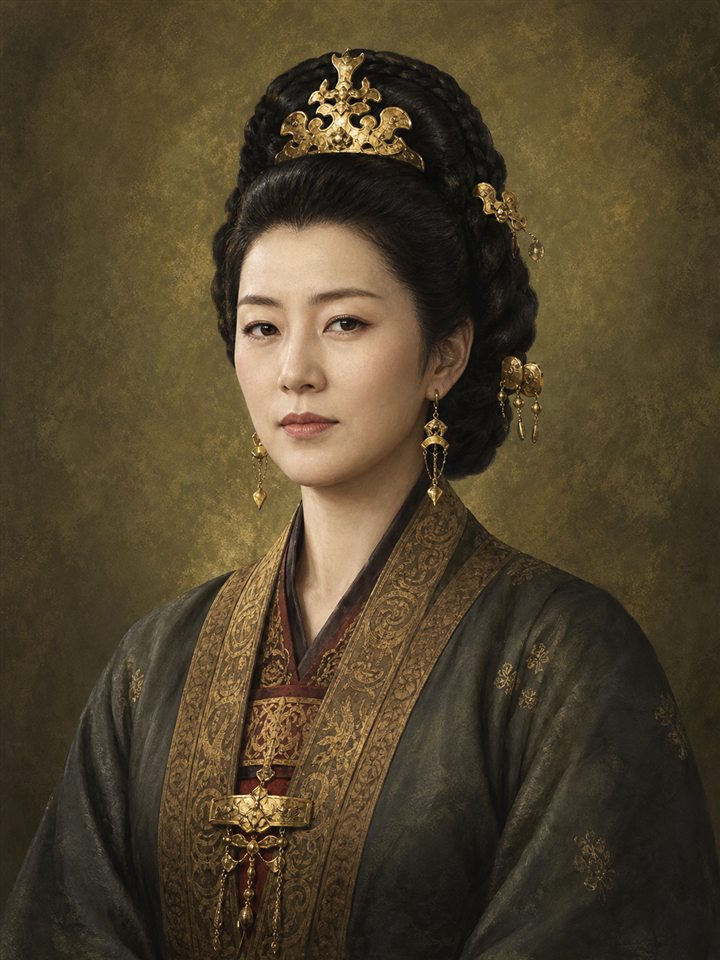 善徳女王を想像して描いた歴史イメージ