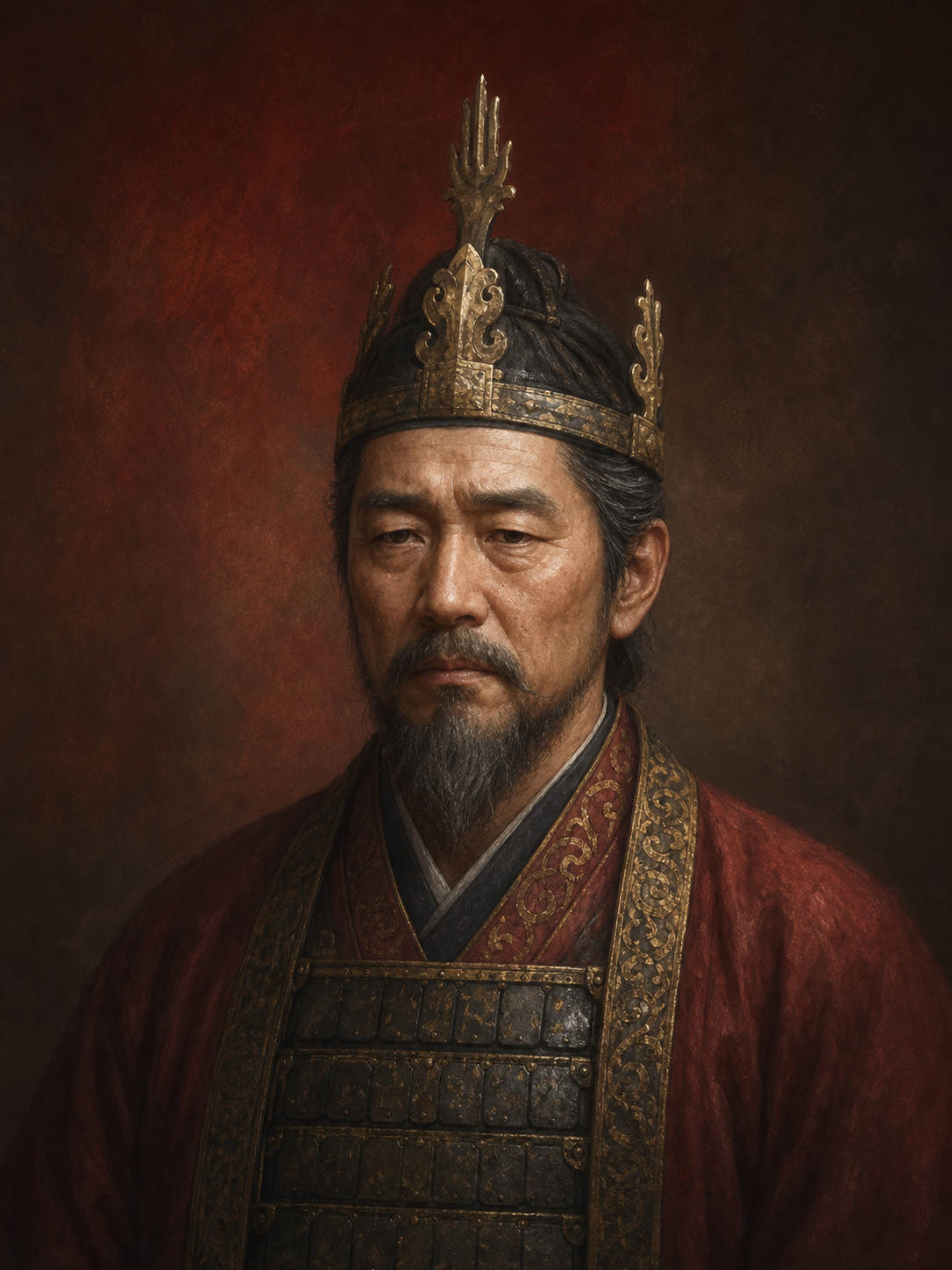 義慈王を想像して描いた歴史イメージ