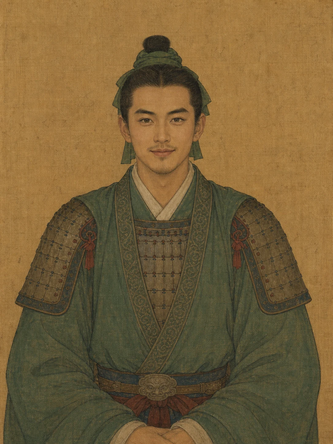孫策のAI生成イメージ