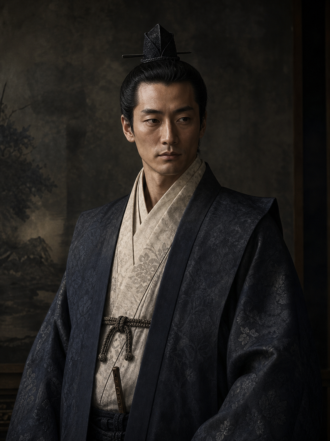 石田三成のAI生成イメージ
