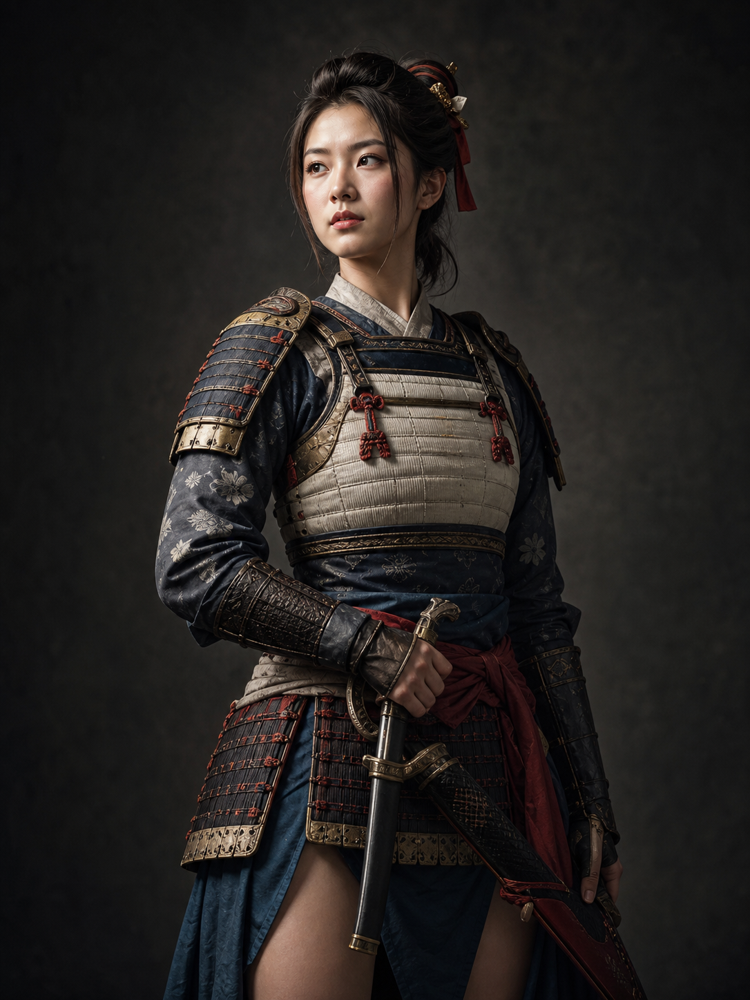 甲斐姫のAI生成イメージ