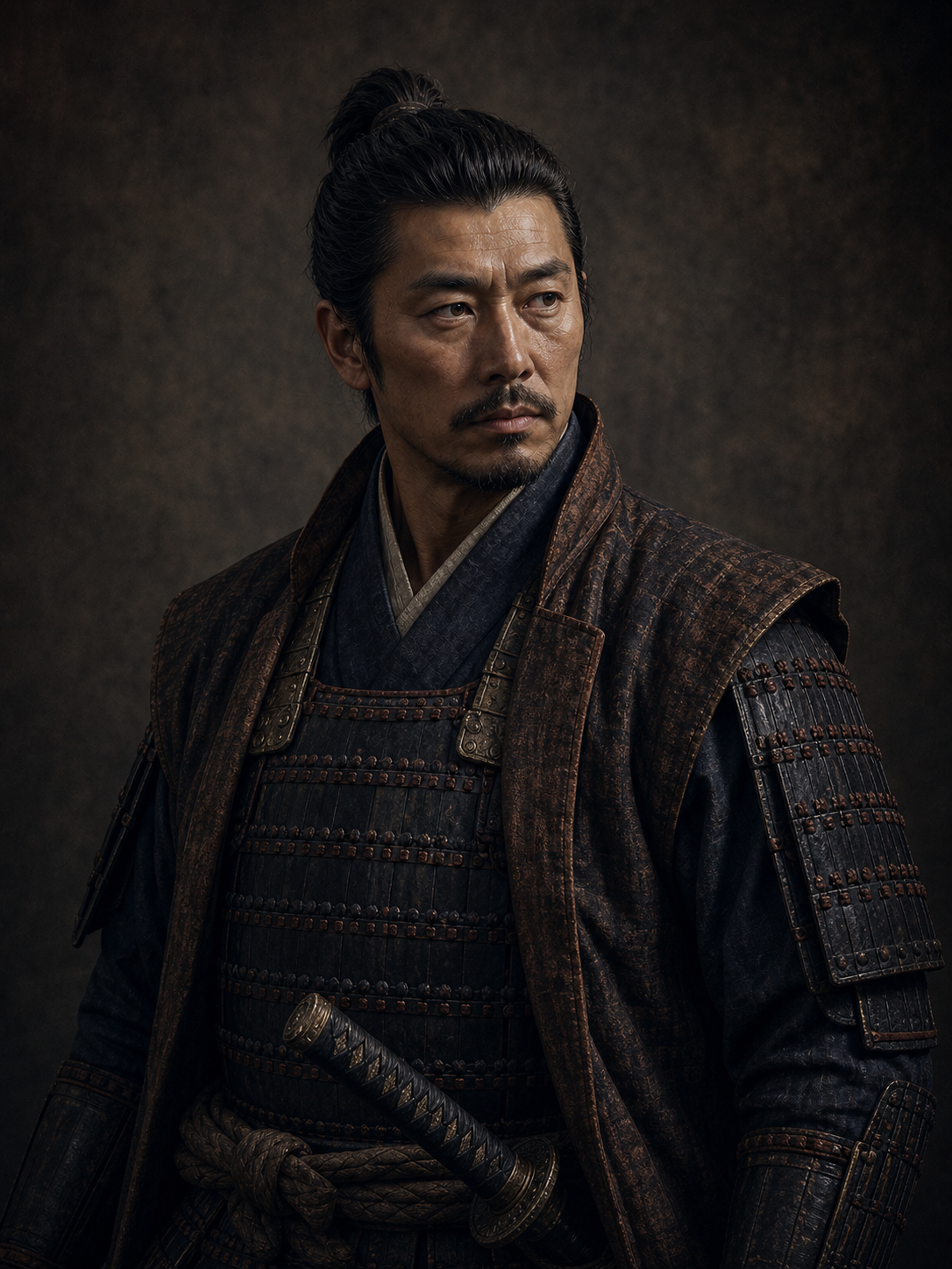 糟屋武則のAI生成イメージ